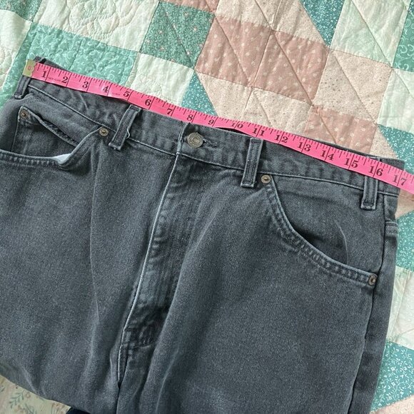 Vintage Levi’s Jeans Mens 36x32 Black 5061903190 Straight Leg Orange Tab Canada - Picture 5 of 10